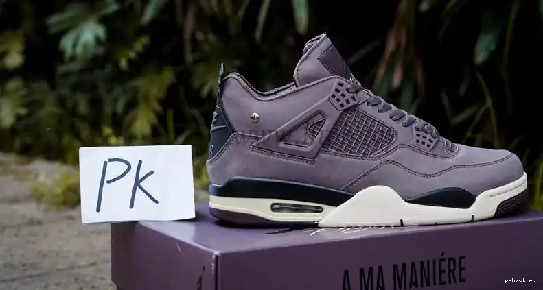 Ore MATERIALS TO 4 GOD Jordan Retro SHIP RETAIL Violet A Ma Maniére READY PK 0509